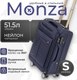 Чемодан на колесах MONZA 8038# (S, синий) - 