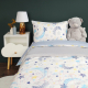 Комплект постельного белья Siberia Home Звездочки Детский / Сиб-Дет-13 (голубой) - 