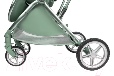 Детская прогулочная коляска Farfello Fest Lux / FL-13 (зеленый)