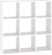 Стеллаж Seven Dreams 9 секций / brick-9 (белый) - 