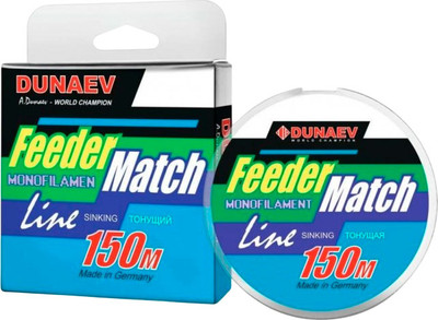 Леска монофильная Dunaev Feeder-Match Sinking Black / DSF280 - 