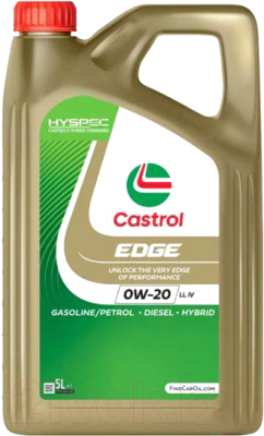 Моторное масло Castrol Edge LL IV 0W20 (5л)