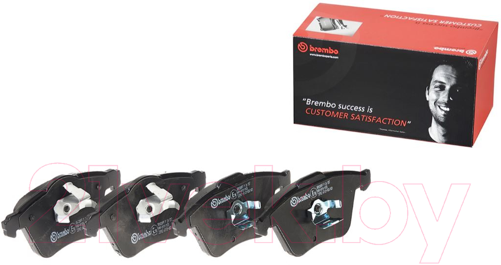 Тормозные колодки Brembo P24057 — фото 3