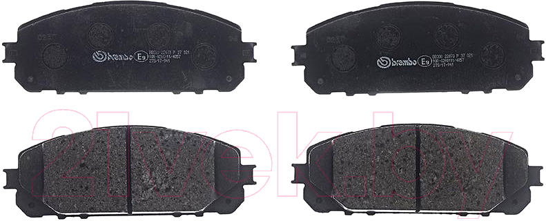 Тормозные колодки Brembo P37021