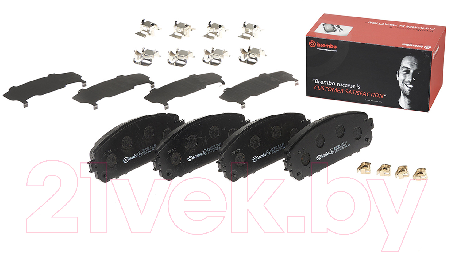 Тормозные колодки Brembo P37021 — фото 4