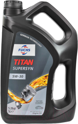 Моторное масло Fuchs Titan Supersyn 5W30 / 602007490 (5л)