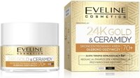 Крем для лица Eveline Cosmetics 24k Gold&Ceramides Концентрированный 70+ день/ночь (50мл) - 