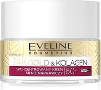 Крем для лица Eveline Cosmetics 24k Gold&Ceramides Концентрированный 60+ день/ночь (50мл) - 