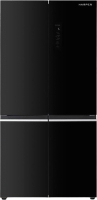 Холодильник с морозильником Harper RH6966BW (черный) - 