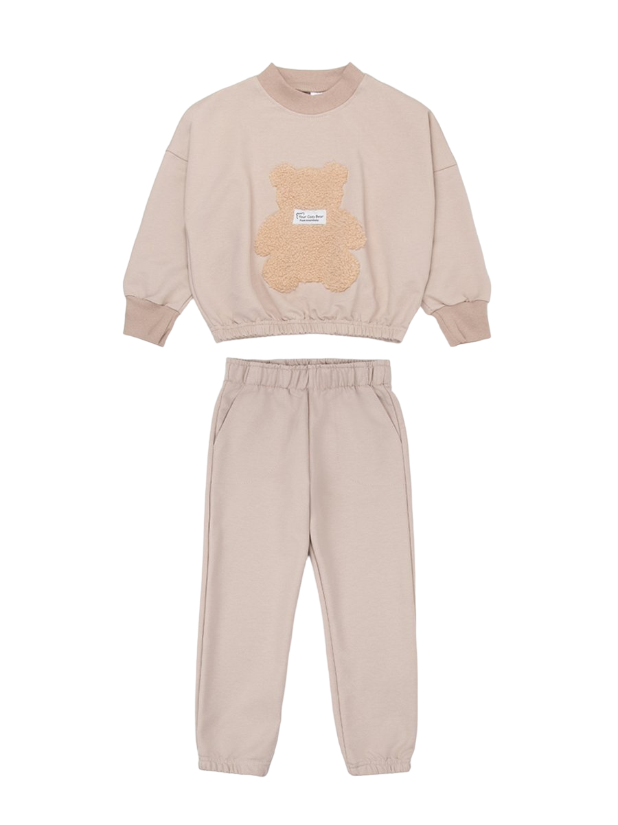 Костюм детский Amarobaby Teddy / AB-OD24-T11/03-128 (бежевый, р.128)