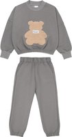 Костюм детский Amarobaby Teddy / AB-OD24-T11/11-110 (серый, р.110) - 