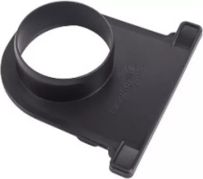 Заглушка лотка водоотводного Альта-профиль 110 с отводом 0.142x0.13x0.042м (черный) - 