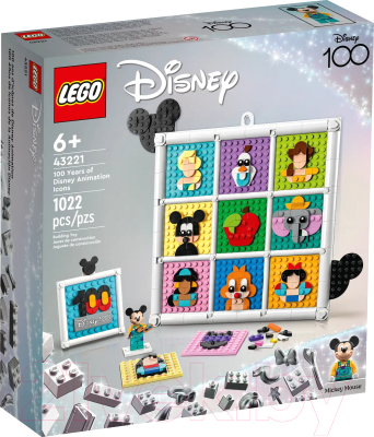 Конструктор Lego Disney 100 лет анимации Дисней / 43221