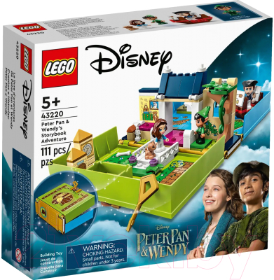 Конструктор Lego Disney Книга приключений Питера Пена и Венди / 43220