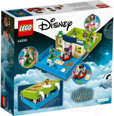 Конструктор Lego Disney Книга приключений Питера Пена и Венди / 43220