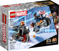 Конструктор Lego Marvel Черная вдова и Капитан Америка на мотоциклах / 76260 - 