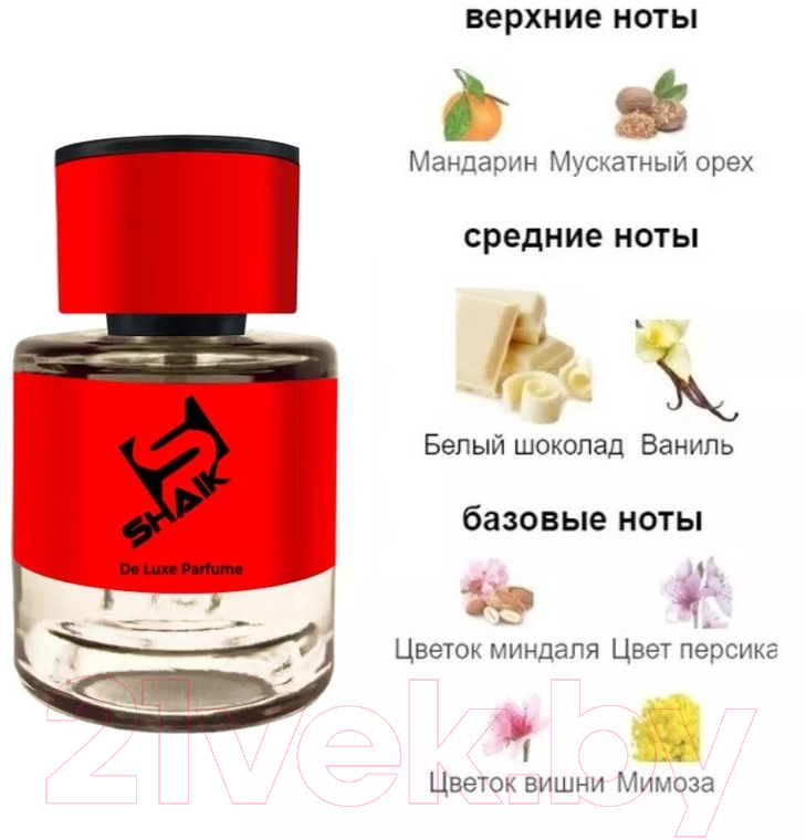 Парфюмерная вода Shaik New Design C. R. White Chocola WM543