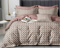 Комплект постельного белья Alleri Поплин Luxe Евро Мах / П-323 - 