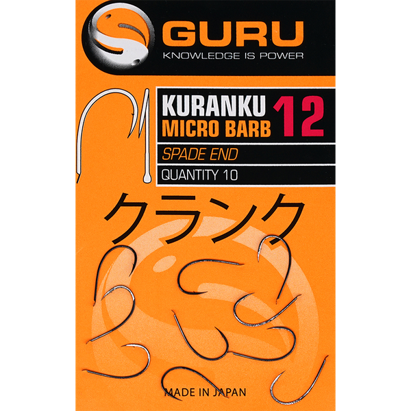 Набор крючков рыболовных Guru Kuranku №12 / GKU12