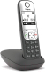 Беспроводной телефон Gigaset AS690 / S30852-H2810-D201 (черный) - 