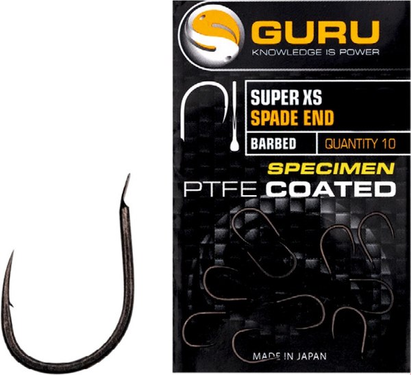 Набор крючков рыболовных Guru Super XS Spade №10 / GSXSB10