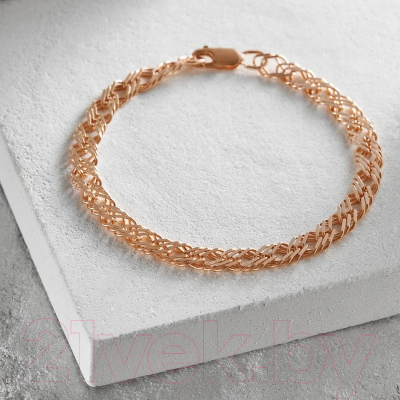 Браслет из розового золота ZORKA 612203ГПГ.070.14K.R (19см)
