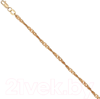 Цепочка из розового золота ZORKA 512028ГПГ.050.14K.R (55см)