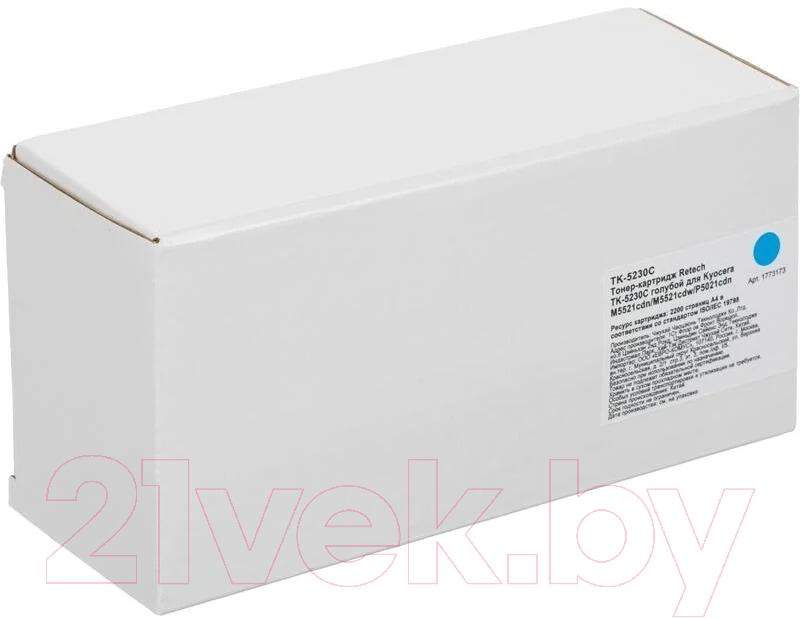 Тонер-картридж Retech TK-5230C — фото 4