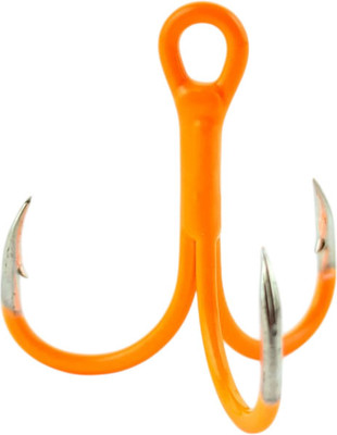 Набор крючков рыболовных Flagman Fishing Treble hook F41 Orange №10 / F41O-10  (5шт) -