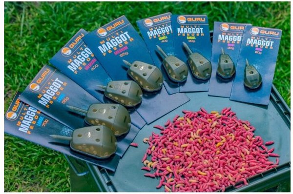 Кормушка рыболовная Guru Maggot Feeder Small 40г / GMF04