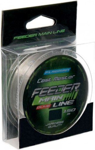 Леска монофильная Flagman Fishing Cast Master Feeder Main Line 150м 0.20мм / CMF150020