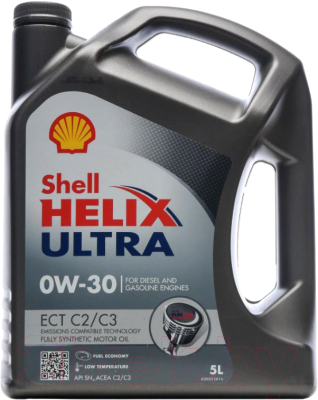 Моторное масло Shell Helix Ultra ECT C2/C3 0W30 (5л)