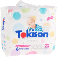 Подгузники-трусики детские Tokisan 6XXL (28шт) - 