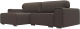 Миниатюра изображения товара Диван угловой Лига Диванов Лига-029 левый / 121931L (рогожка амур коричневый)