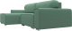 Миниатюра изображения товара Диван угловой Лига Диванов Лига-029 левый / 121934L (рогожка амур зеленый)