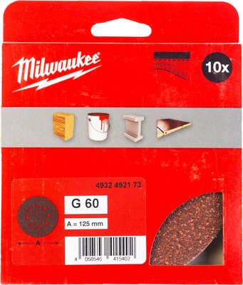 Набор шлифлистов Milwaukee 4932492173