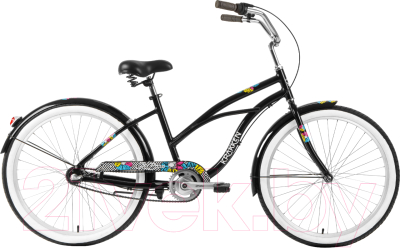 Велосипед Krakken Calypso W 26 2024 (21, черный)