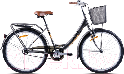 Велосипед AIST Jazz 1.0 26 2024 (18, коричневый)