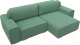 Миниатюра изображения товара Диван угловой Лига Диванов Лига-029 правый / 121934 (рогожка амур зеленый)