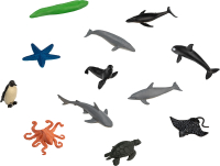 

Набор фигурок коллекционных, Sealife / AMS3030
