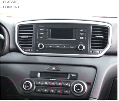 Бездисковая автомагнитола Incar ARN2-1810-6