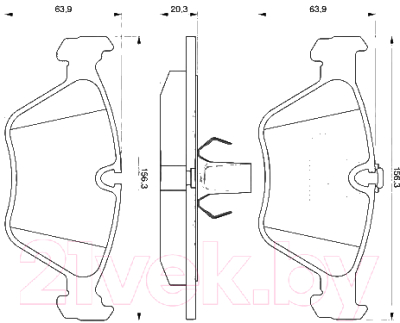 

Тормозные колодки Bosch, 0986424485