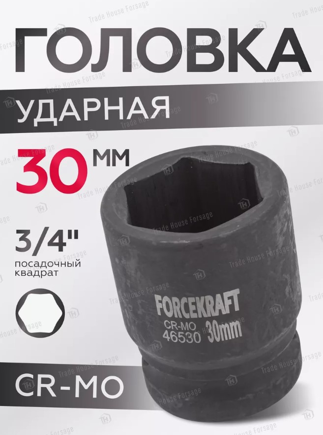 Головка слесарная ForceKraft FK-46530 (16195) — фото 2