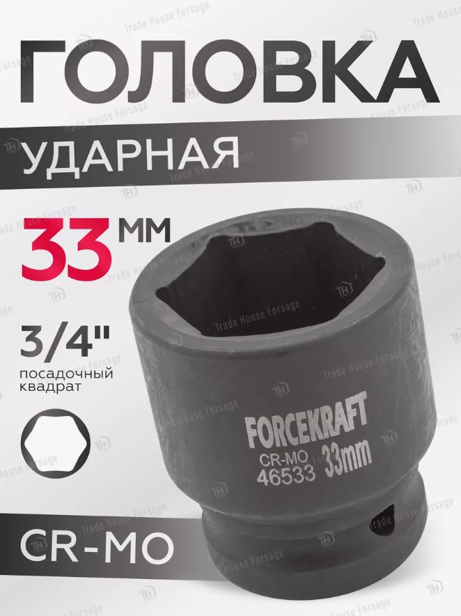 Головка слесарная ForceKraft FK-46533 (16198) — фото 2