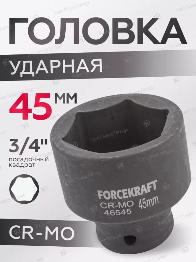 Головка слесарная ForceKraft FK-46545 (16207) — фото 2