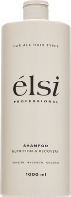 Шампунь для волос Elsi Professional Питание и Восстановление (1л) - 