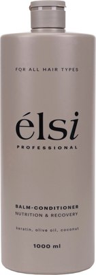 Бальзам для волос Elsi Professional Питание и Восстановление (1л) - 