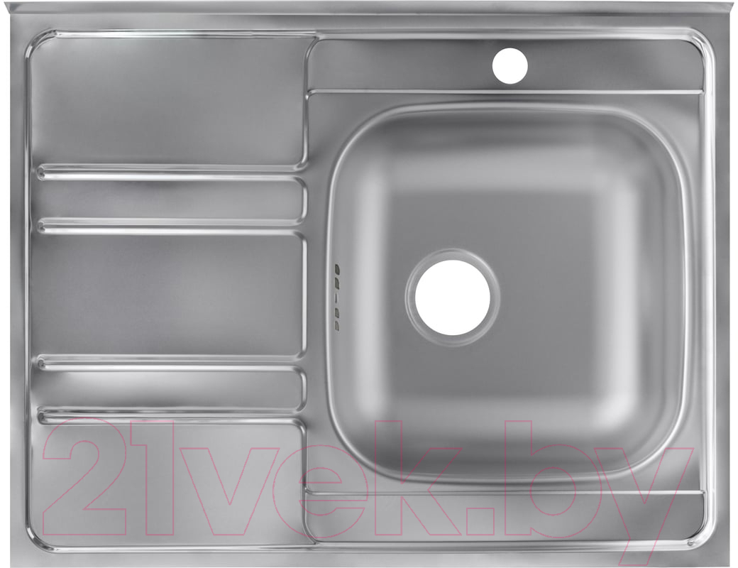 Мойка кухонная Ukinox Иннова IND800.600-GT6C 0RS