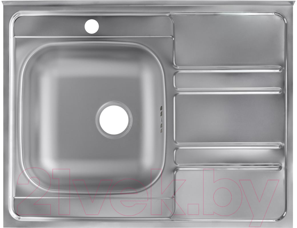 Мойка кухонная Ukinox Иннова IND800.600-GT6C 0LS