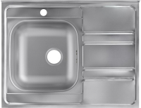 Мойка кухонная Ukinox Иннова IND800.600-GT6C 0LS - 